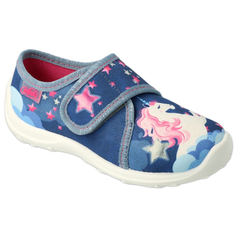 Befado Kinderschuhe 560X177 weiß blau rosa
