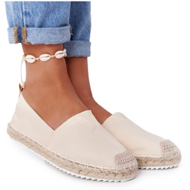 Espadrilles auf geflochtener Sohle Big Star HH274501 Beige