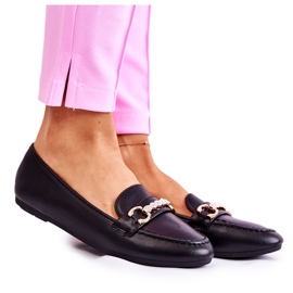 PG1 Schwarze Leder-Slipper für Damen von Godley