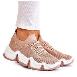 PG1 Beige Dayen Slip-On-Sneaker für Damen