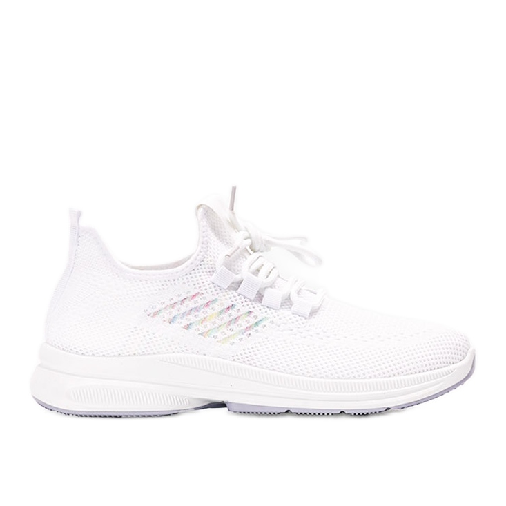 Weiße Sportturnschuhe Merja