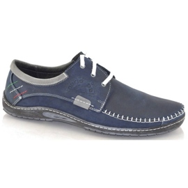Mario Pala Herrenschuhe 539 marineblau navy blau