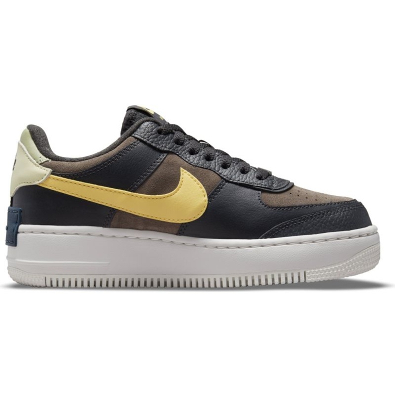 Nike Air Force 1 Shadow W DQ0881-001 Schuhe schwarz mehrfarbig