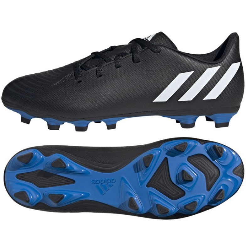 Adidas Predator Edge.4 FxG M GV9876 Fußballschuhe schwarz schwarz