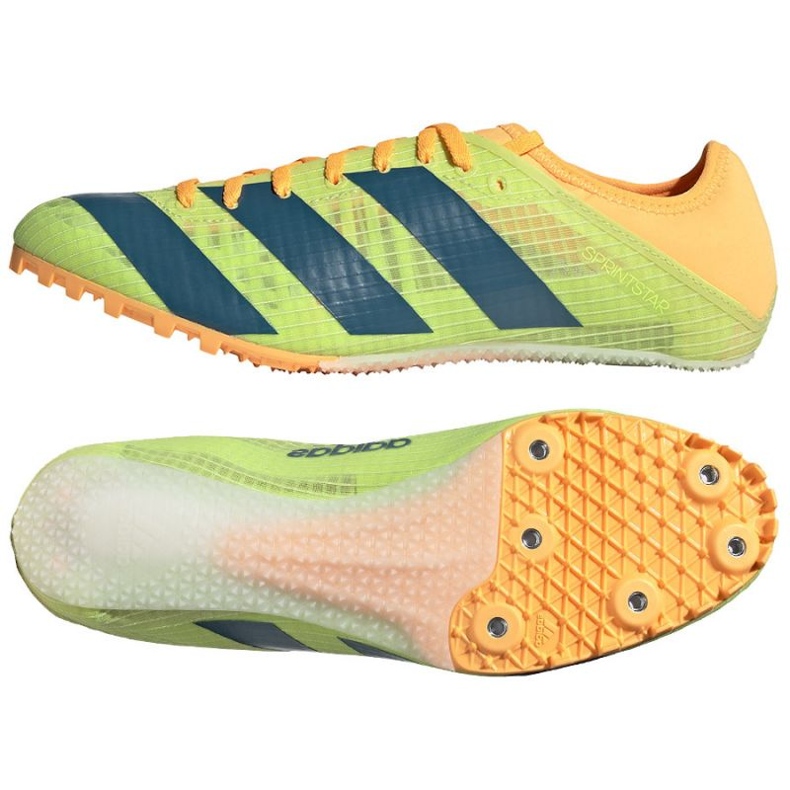 Adidas Sprintstar M GY0941 Spike-Schuhe grün