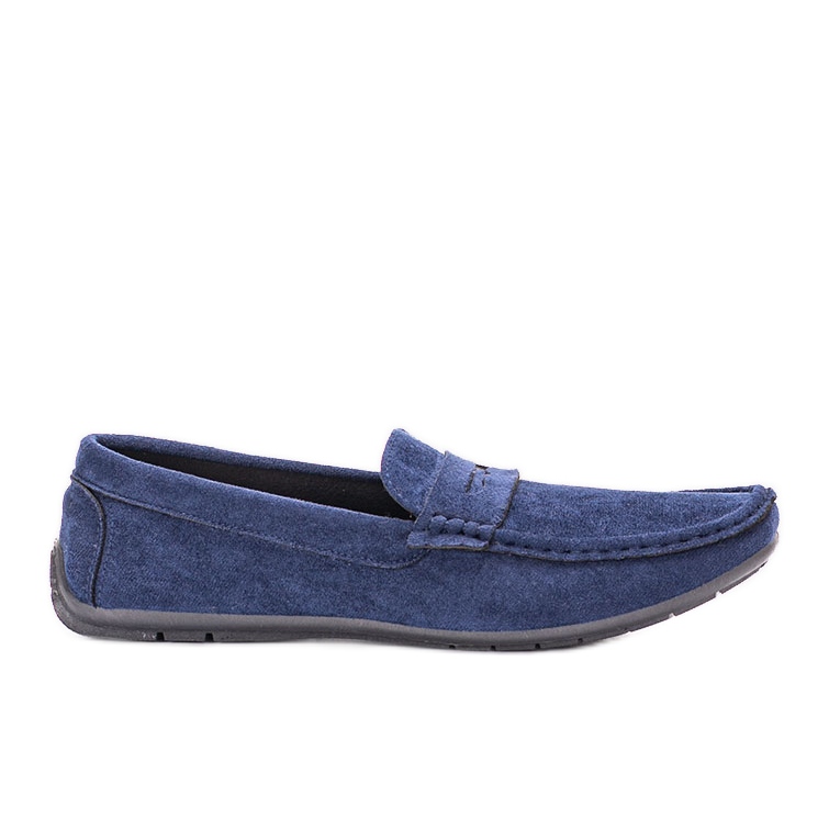 Marineblaue Herren-Slipper von Gradasso