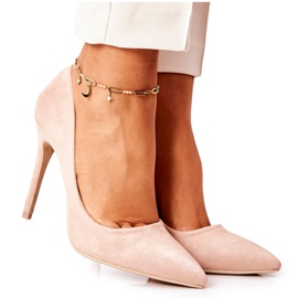 WS1 Wildleder High Heels Beige Melany