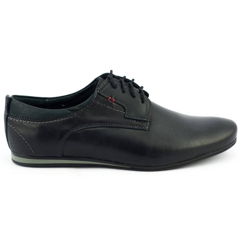 Olivier Elegante Herrenschuhe für Jeans 731 schwarz