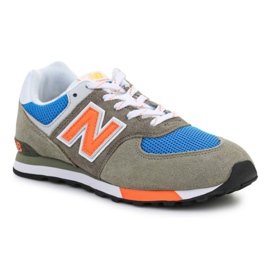 New Balance Junior GC574LA1 grau