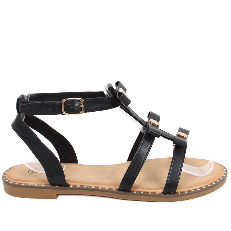 Amari Schwarze Damensandalen