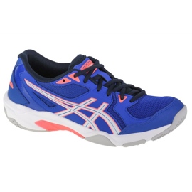 Asics Gel-Rocket 10 W 1072A056-402 Volleyballschuhe navy blau blau und marineblau