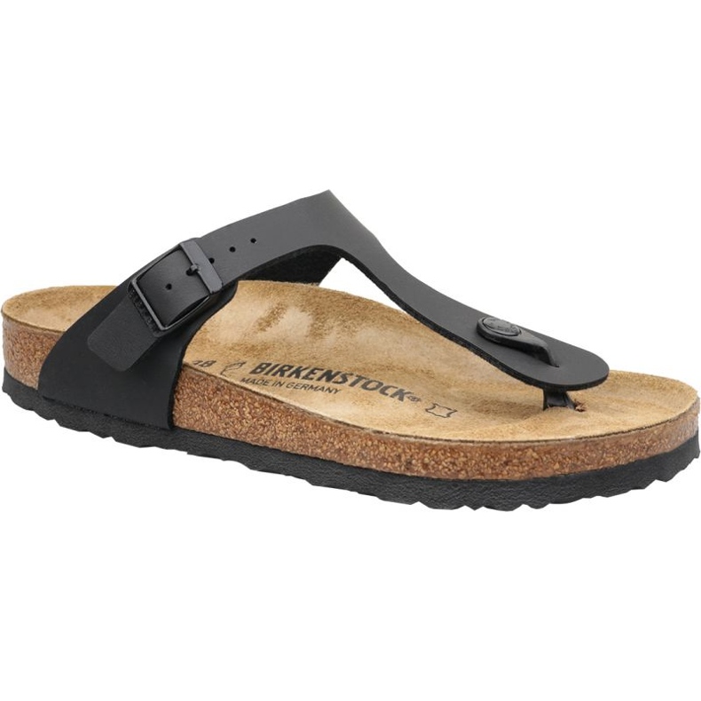 Birkenstock Gizeh 43691 zehenstegsandalen schwarz