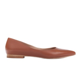 Marco Shoes Dezente Ballerinas braun