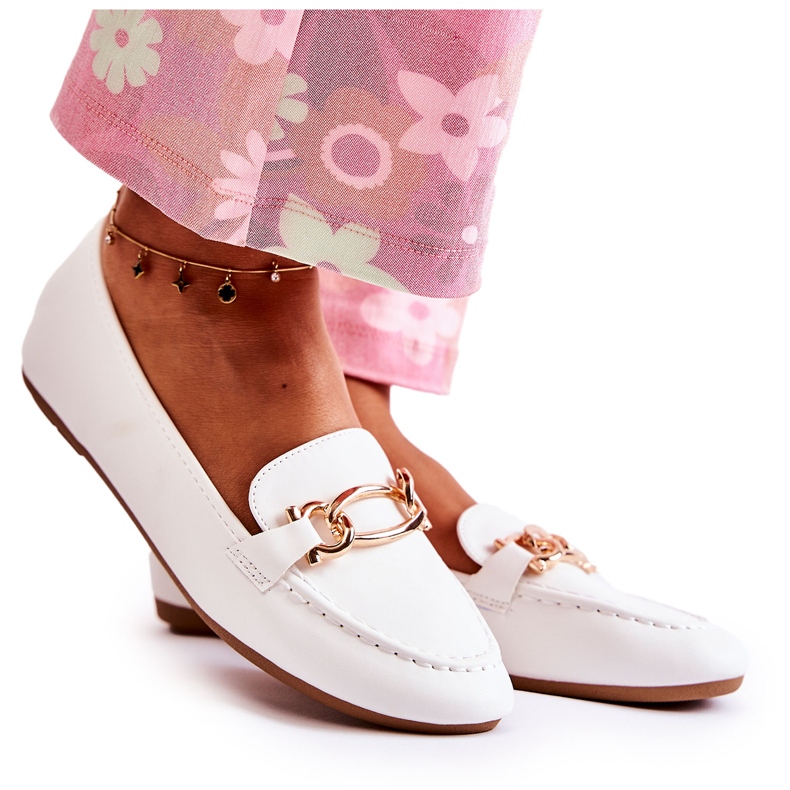 PG1 Mokassins mit weißem Millario-Dekor