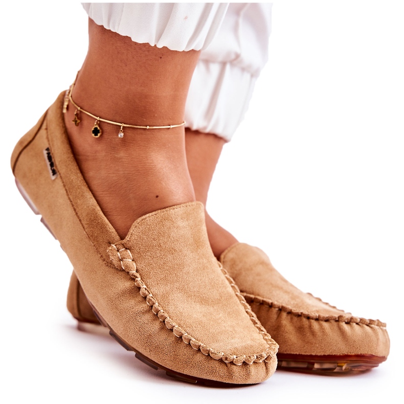 PH1 Damen Wildleder Loafer Dunkelbeige Millare