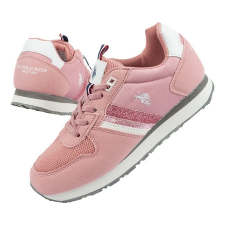 U.S. Polo US Polo ASSN-Schuhe. NOBIK003A-PIN001 rosa