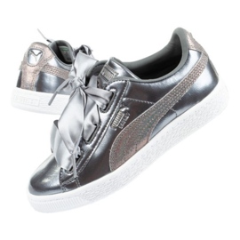 Puma Basket Heart Lunar Jr 365994 01 Schuhe silber-