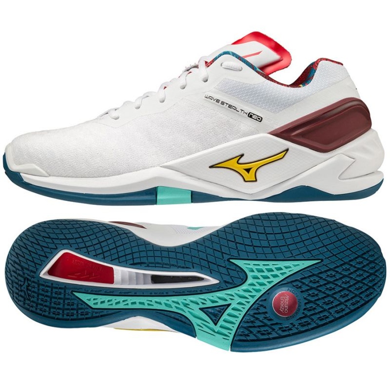 Mizuno Wave Stealth Neo M X1GA200048 Schuhe weiß weiß