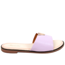 Damengesichtspantoffeln Willow Purple lila