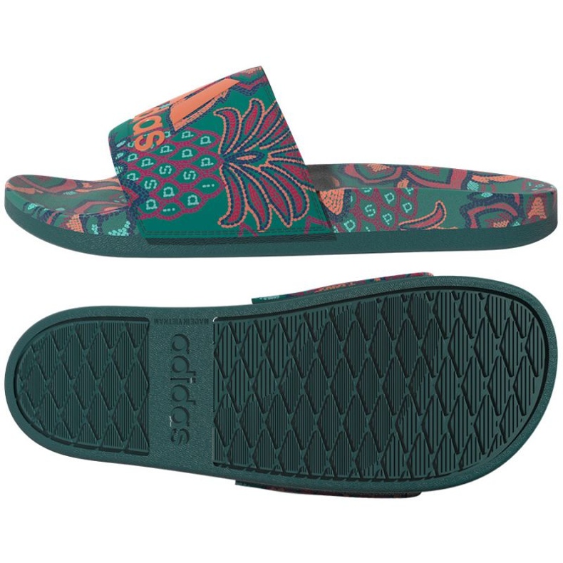 Adidas Adilette Comfort W GX4302 Hausschuhe grün