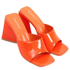 BM High Heels in Meryl Orange