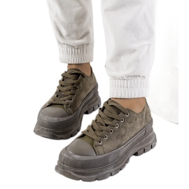 Grüne Catullo-Turnschuhe