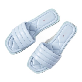 BM Keulen blaue Hausschuhe