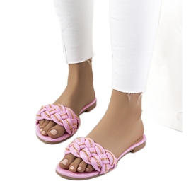 Elegante Correra-Hausschuhe in Rosa