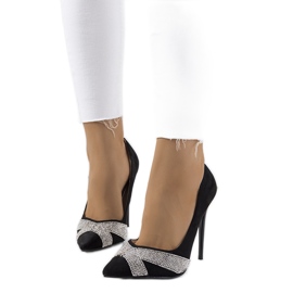 Stevens schwarze High Heels