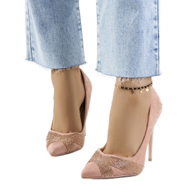 Stevens rosa Absätze