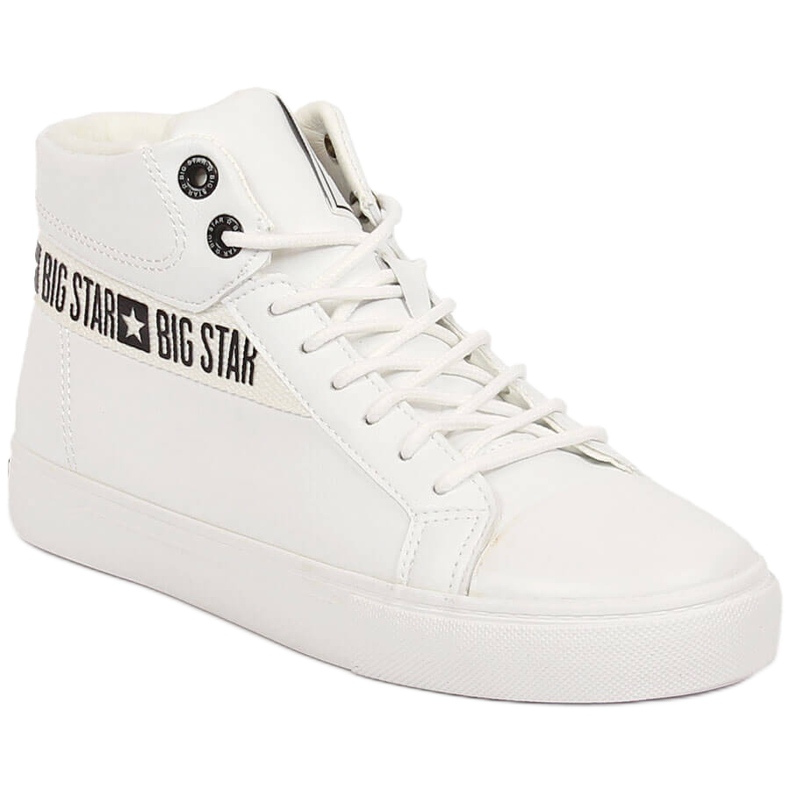 Weiße High-Top-Sneaker Big Star EE274356