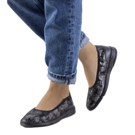 Bonnert Sneakers aus schwarzem Leder