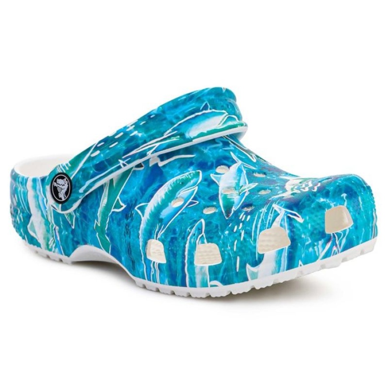 Crocs Classic Pool Party Clog Kinder 207826-941 blau