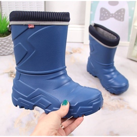 Grenade Befado Kinder-Galoschen mit abnehmbarem Stulpen navy blau