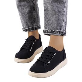 PA1 Schwarze klassische Sneakers von Estes