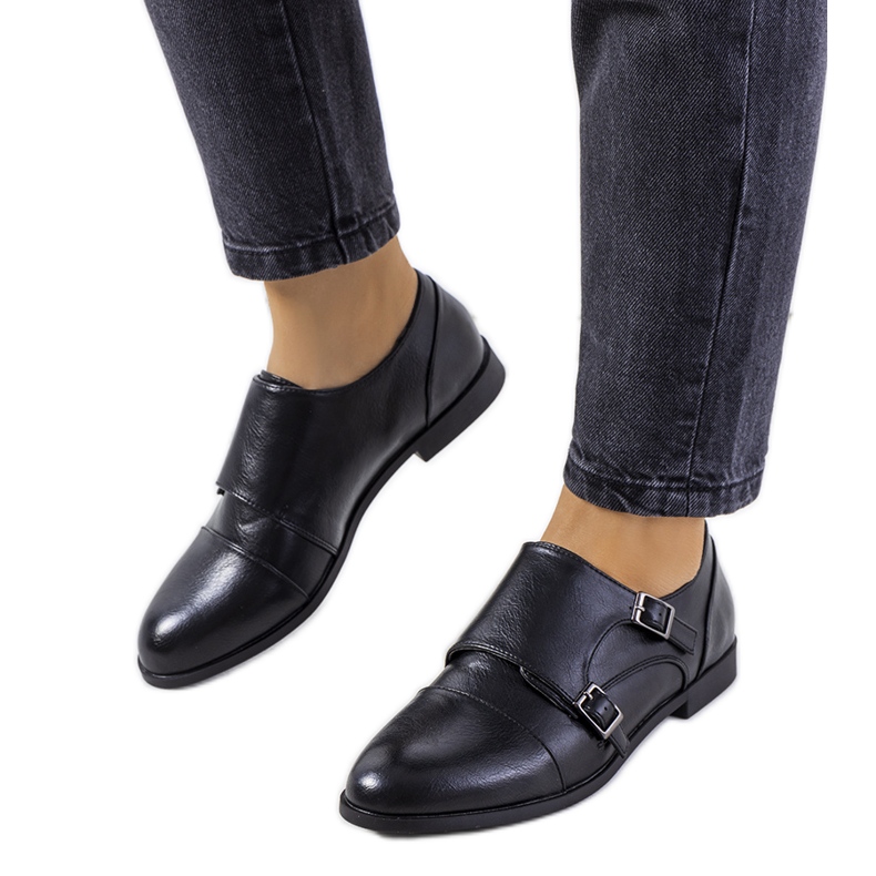 Schwarze Halbschuhe von Bass