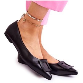 WS1 Ballerina mit Ornament in Schwarz Simone Spitz