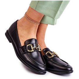 WS1 Schwarze Mokassins für Damen von Coriso