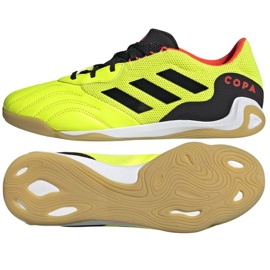 Adidas Copa Sense.3 In M GZ1360 Schuhe schwarz gelb