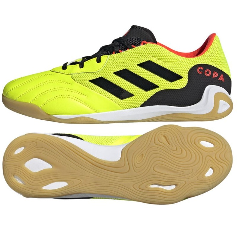Adidas Copa Sense.3 In M GZ1360 Schuhe schwarz gelb