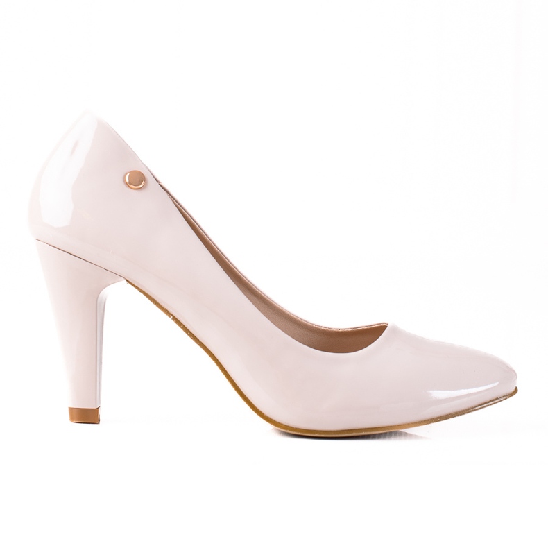SHELOVET Elegante Pumps auf der Post beige
