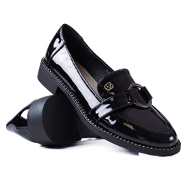 SHELOVET Elegante Slipper schwarz