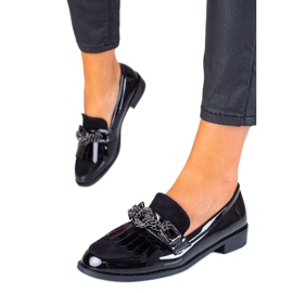 SHELOVET Stylische Loafer schwarz