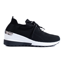 SHELOVET Schwarze Fitness-Turnschuhe