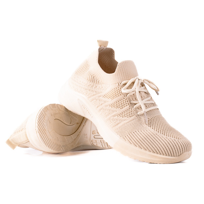 SHELOVET Bequeme Fitnessschuhe beige