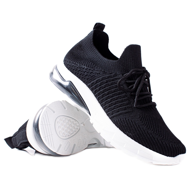 SHELOVET Bequeme Fitnessschuhe schwarz