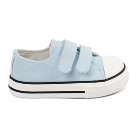Vico Kinder Sneaker mit Klettverschluss blau