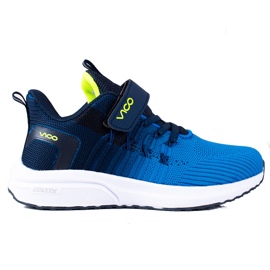 Sportschuhe für Kinder VICO Light Navy Blau-Blau marineblau