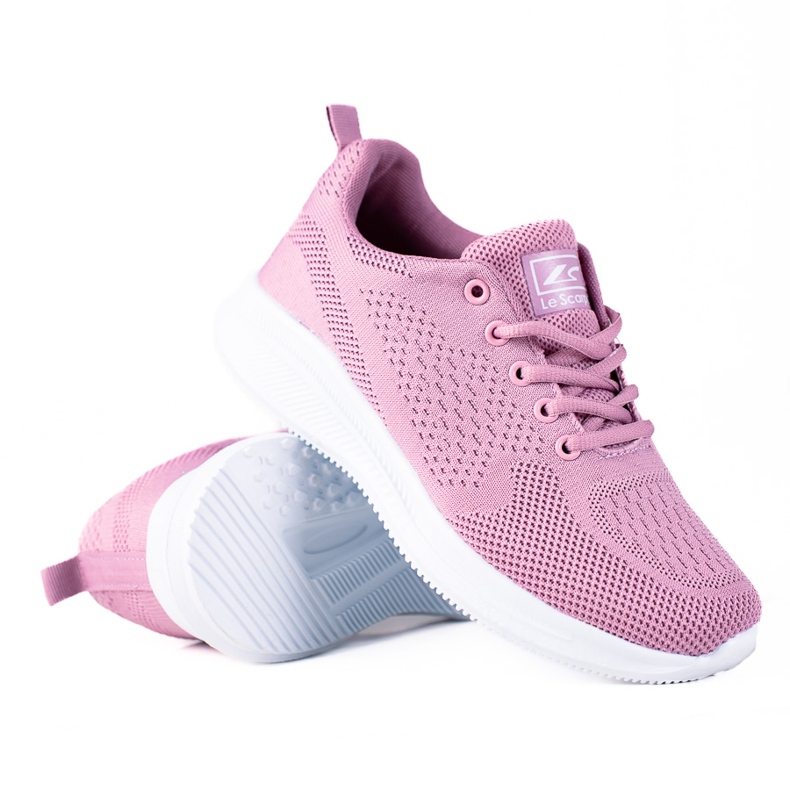 SHELOVET Sportschuhe für Damen in Rosa mit Schnürung