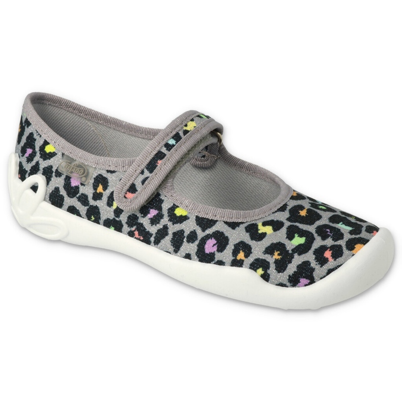 Befado Kinderschuhe 114Y491 schwarz grau